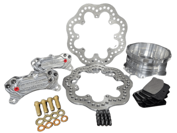 Aerospace Chevy Corvette C5 & C6 1997-2013 Piston Pro-Lite Front Drag Disc Brakes