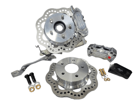 Aerospace Ford Mustang GT500 2020-2022 4 Piston Pro-Lite Front Drag Disc Brakes