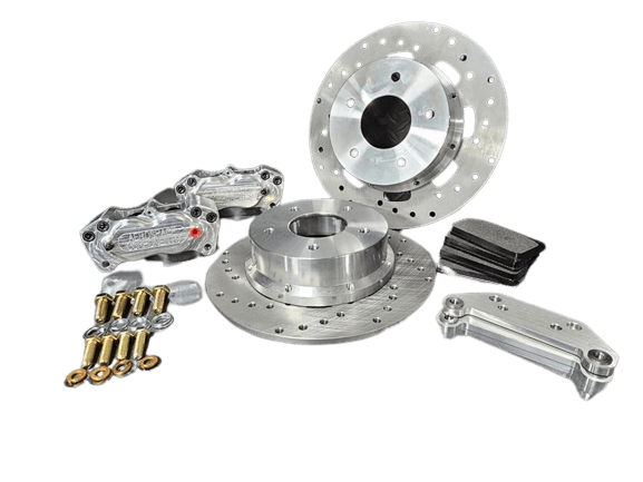 Aerospace Pontiac GTO 2004-2006 4 Piston Heavy Duty Front Drag Disc Brakes