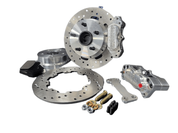 Aerospace Pontiac G8 2008-2009 4 Piston Heavy Duty Front Drag Disc Brakes