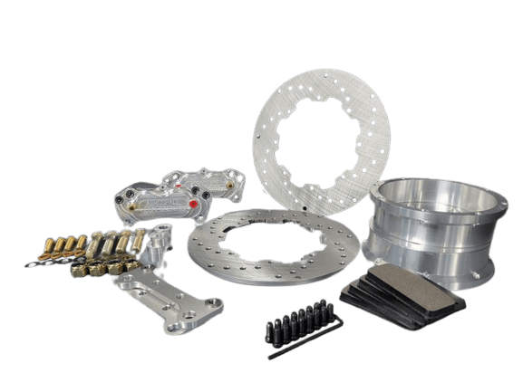 Aerospace GM Camaro / Cadillac CTS & CTS-V 2008-2014 4 Piston Heavy Duty Front Drag Disc Brakes