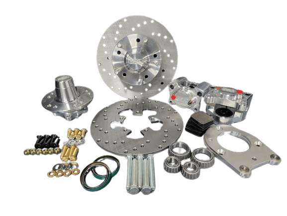 Aerospace Ford Mustang 1970-1973 2 Piston Medium Duty Front Drag Disc Brakes