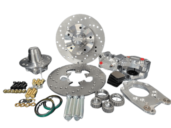 Aerospace Ford Mustang II / Pinto 1971-1980 2 Piston Medium Duty Front Drag Disc Brakes