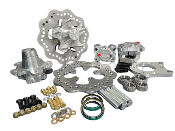 Aerospace Ford Mustang 1979-1993 2 Piston Pro-Lite Front Drag Disc Brakes (5 Lug)