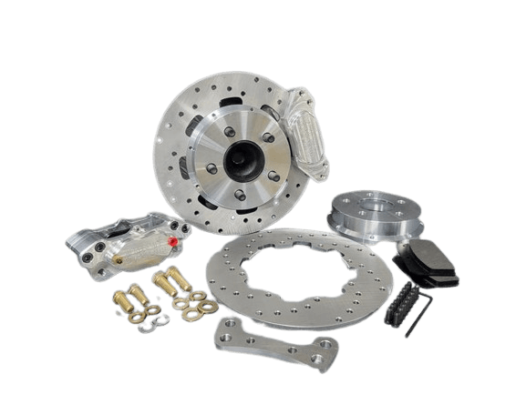 Aerospace Dodge Hellcat/SRT 4 Piston Heavy Duty Front Drag Disc Brakes