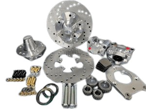 Aerospace Ford Mustang 1965-1969 2 Piston Medium Duty Front Drag Disc Brakes