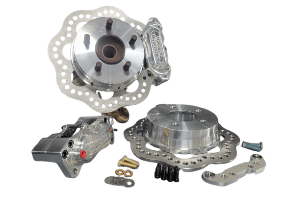 Aerospace 2005-2021 Dodge Mopar R/T/SXT/SE4 Piston Pro-Lite Rear Drag Disc Brakes - 1/2" Studs