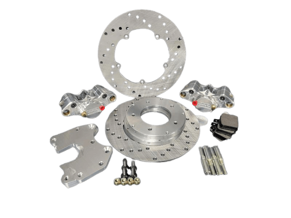 Aerospace Front 1 Piston Spindle Mount Drag Disc Brakes For Santhuff/ Menscer Strut