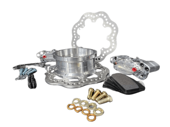 Aerospace Mercedes C63 2016-2021 4 Piston Rear Pro-Lite Drag Disc Brakes