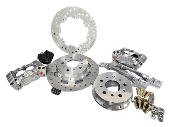 Aerospace BMW M3 G80 2021-2023 4 Piston Front Heavy Duty Drag Disc Brakes