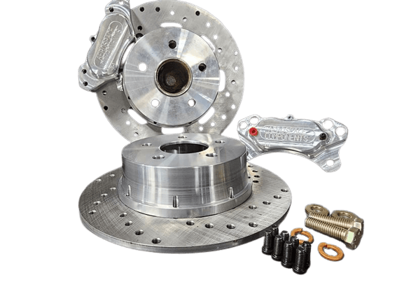 Aerospace Toyota Supra MK5 A90 2019-2023 4 Piston Front Heavy Duty Drag Disc Brakes