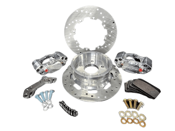 Aerospace Mercedes C63 2016-2021 4 Piston Rear Heavy Duty Drag Disc Brakes