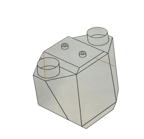 Procharger Universal Air-To-Water Sheet Metal Intercooler - 3.5" In/Out Dia. (13 x 11 x 9)