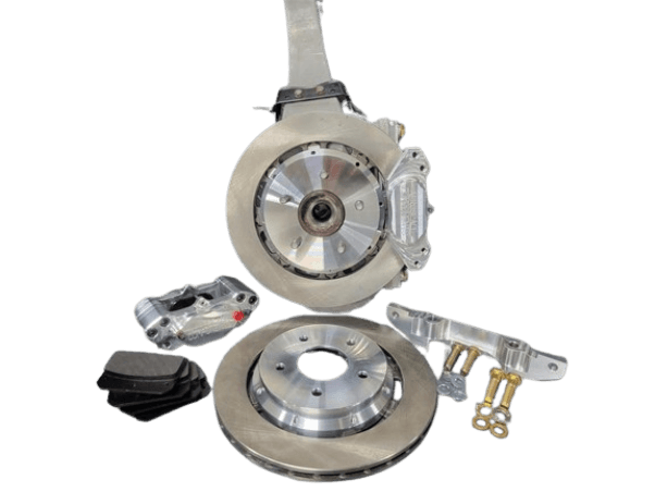 Aerospace Nissan GTR R35 2009+ 4 Piston Front Pro Street Disc Brakes