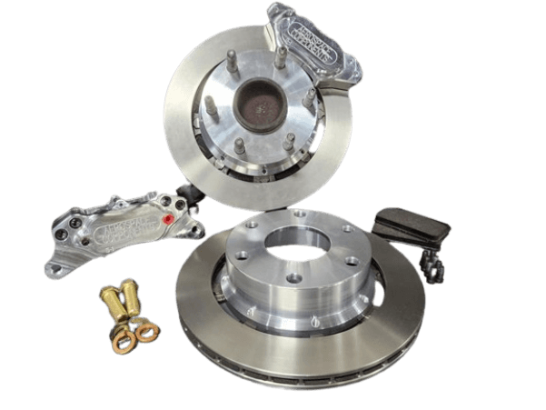 Aerospace 1999-2018 GM 1500 2WD & 4WD 4 Piston Pro-Street Front Disc Brakes