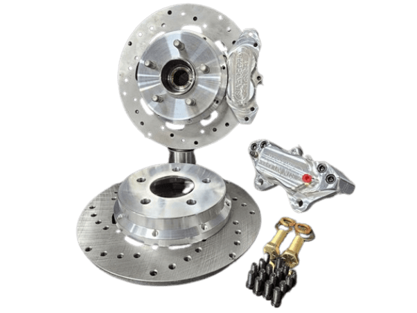 Aerospace Ford Mustang 2024 4 Piston Rear Heavy Duty Drag Disc Brakes