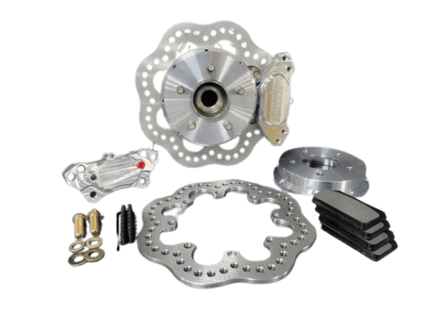 Aerospace Ford Mustang GT350 2016-2020 4 Piston Rear Pro-Lite Drag Disc Brakes