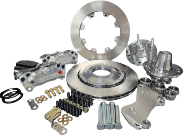 Aerospace Camaro / Firebird / Nova / Chevelle 1967-1969 4 Piston Pro-Street Front Disc Brakes