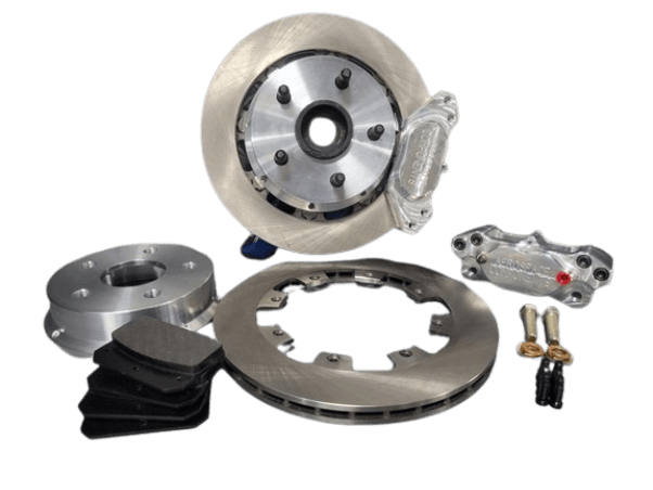 Aerospace 2008-2009 Pontiac G8 4 Piston Pro-Street Rear Disc Brakes (5 Lug) - 1/2" Studs