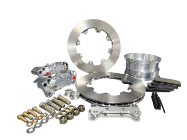 Aerospace GM Camaro / Cadillac CTS & CTS-V 2008-2014 4 Piston Pro Street Front Disc Brakes