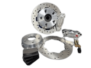 Aerospace Chevy Camaro 16-22 Cadillac CTS 14-19 4 Piston Heavy Duty Rear Drag Disc Brakes