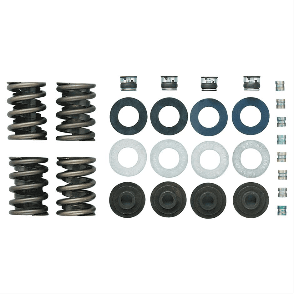 Trick Flow Valve Spring Upgrade Kit for Ford 289-351W Factory Cast Iron Cylinder Heads, Steel Retainers, 358lbs Spring
