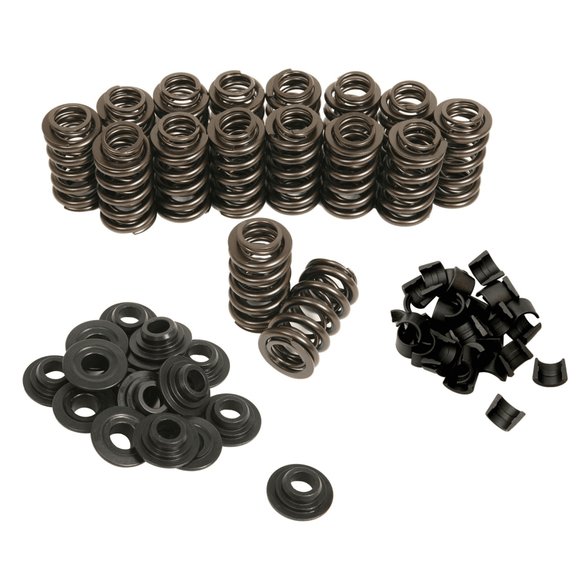 Trick Flow TrackMax Performance Valve Spring Upgrade Kit, Chromoly Retainers, 450lbs Spring