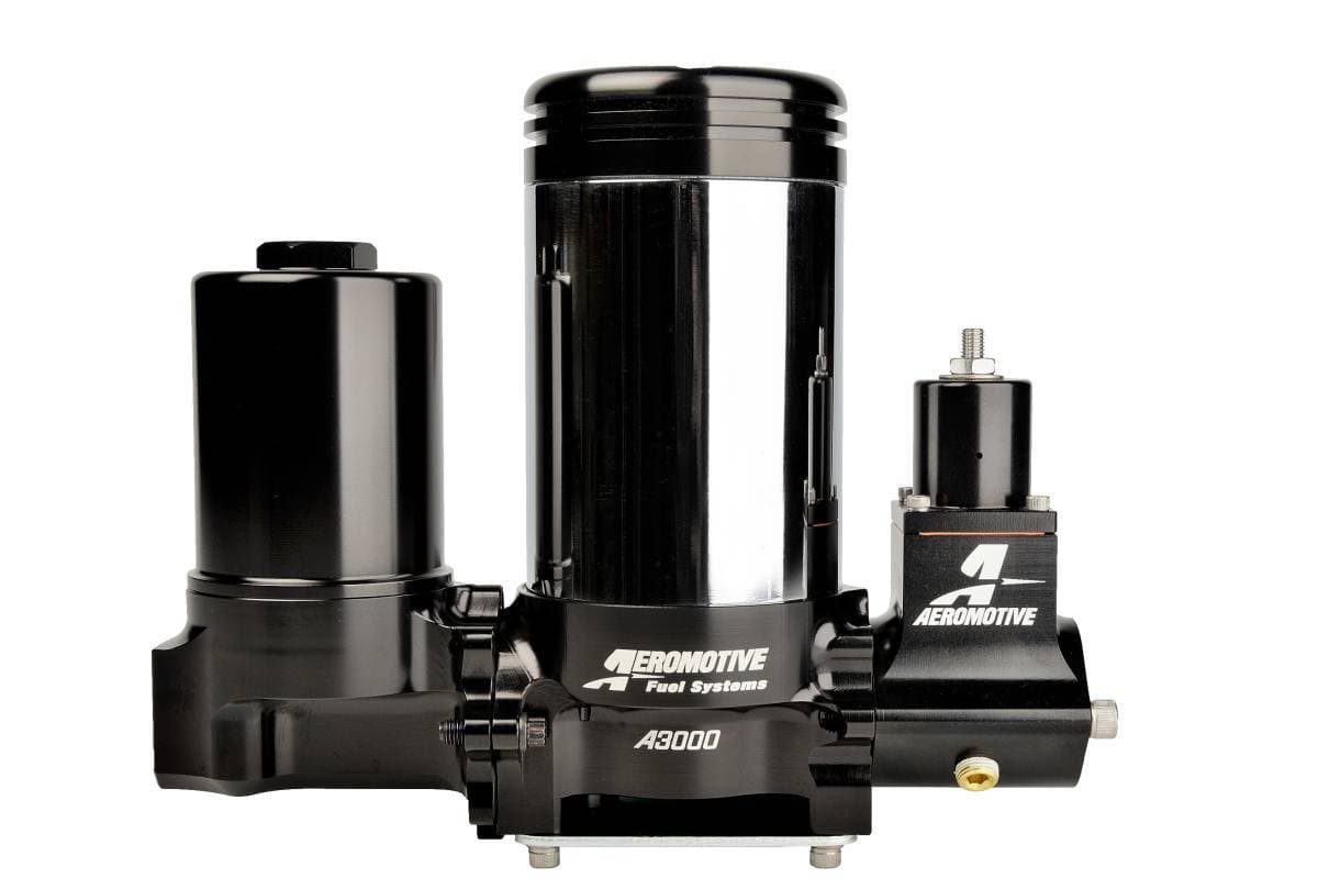 Aeromotive A3000 Drag Race Carbureted 1544 LPH Fuel Pump Complete System - Gas & E85 Compatible