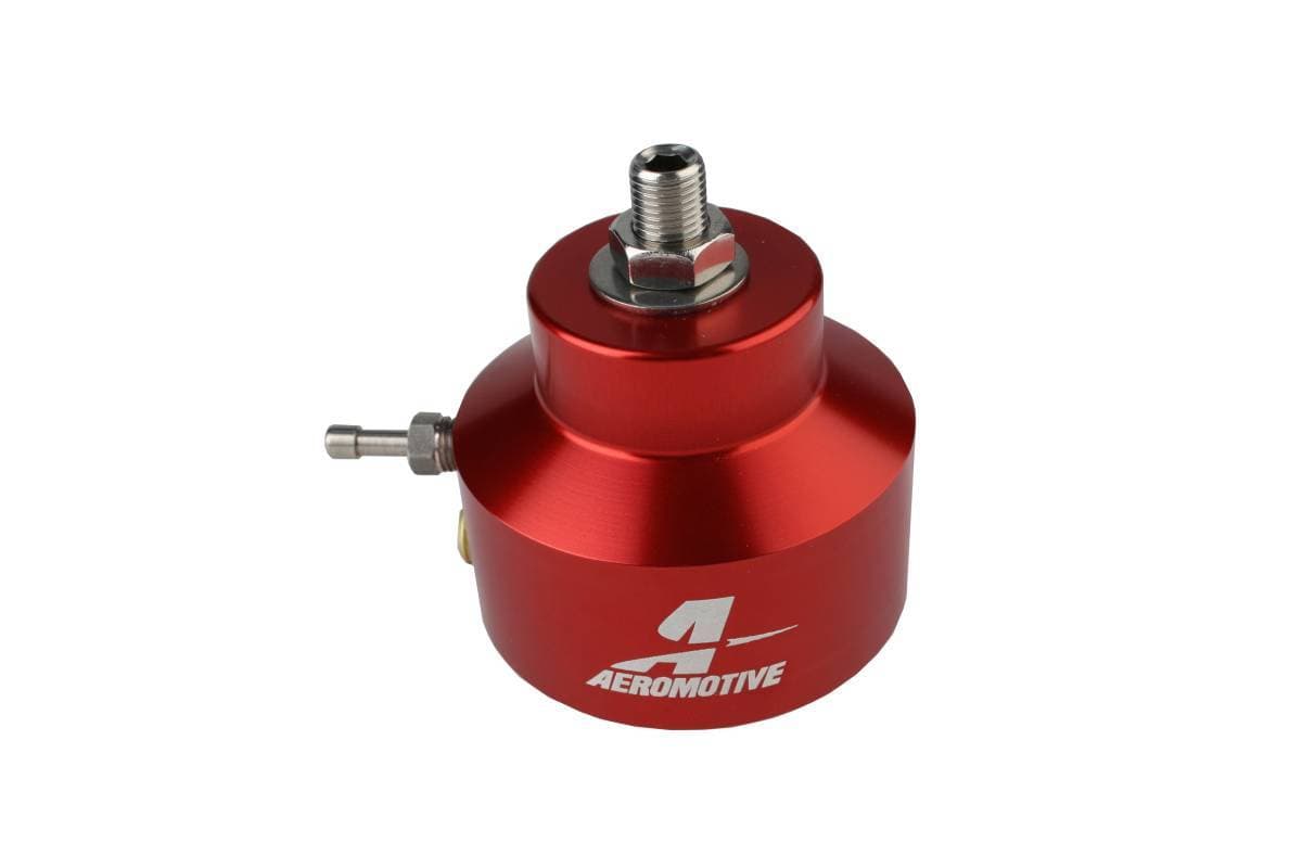 Aeromotive Regulator Billet Adjustable Ford 5.0 1986-1993 - Red Andonized