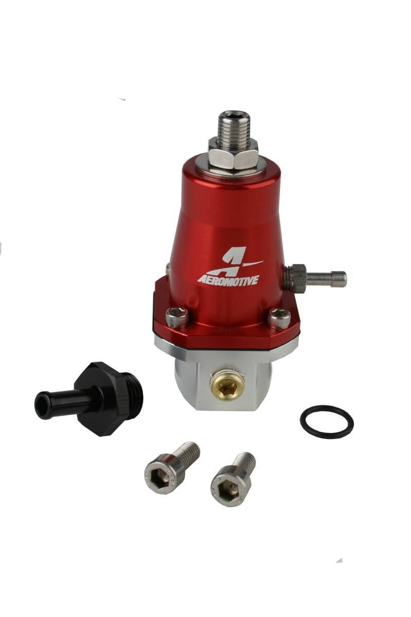 Aeromotive Honda/Acura 1992-1997 1.6L VTEC Billet Adjustable Regulator - Red Anodized 