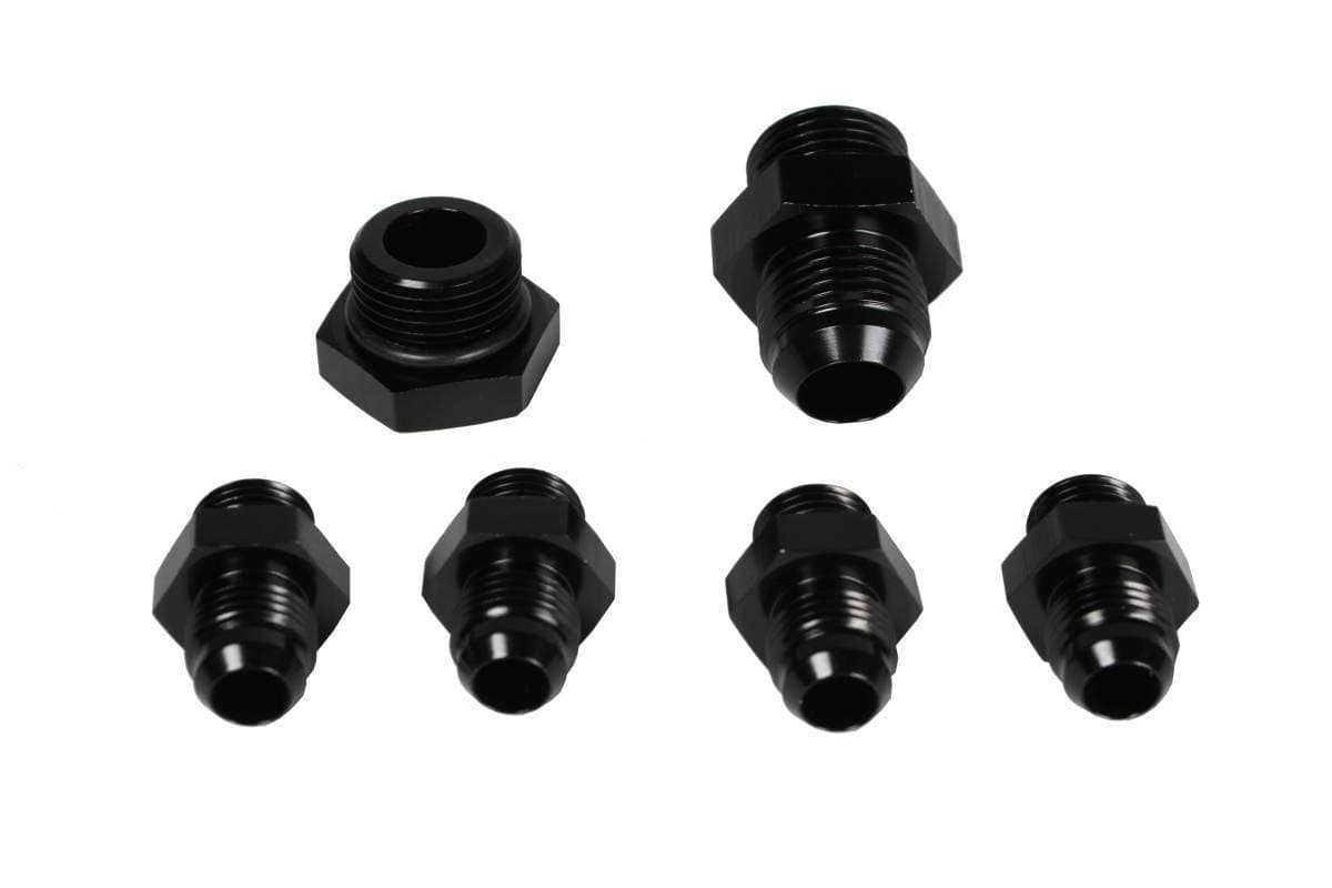 Aeromotive A4 Regulator Fitting Kit (for two (2) carbs) (4) AN-06 (1) AN-10 (1) AN-10 Plug - 15202