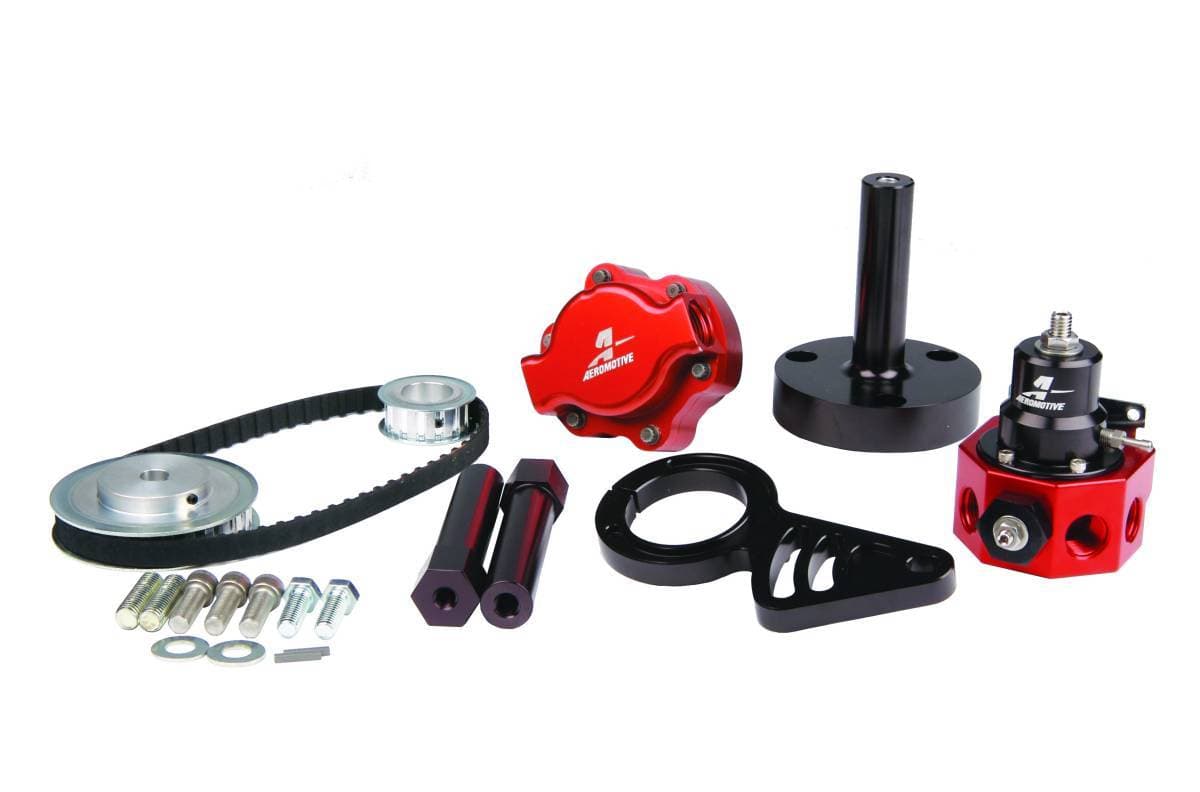 Aeromotive Carburated Big Block Chevy Belt Drive Fuel System - Methanol/Ethanol Rated