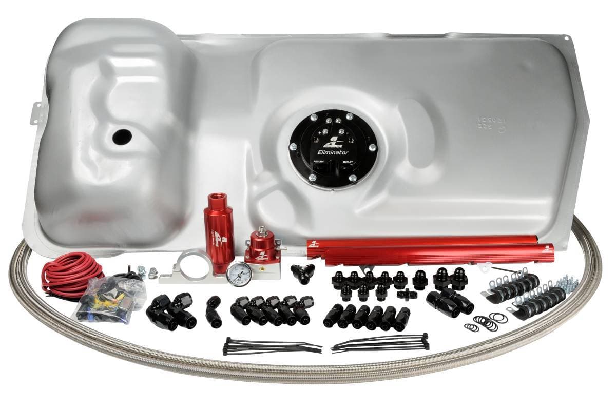 Aeromotive 1986-1998 Ford Mustang 5.0L Drop-In Fuel Tank w/ Built-In Billet Eliminator Fuel Pump 