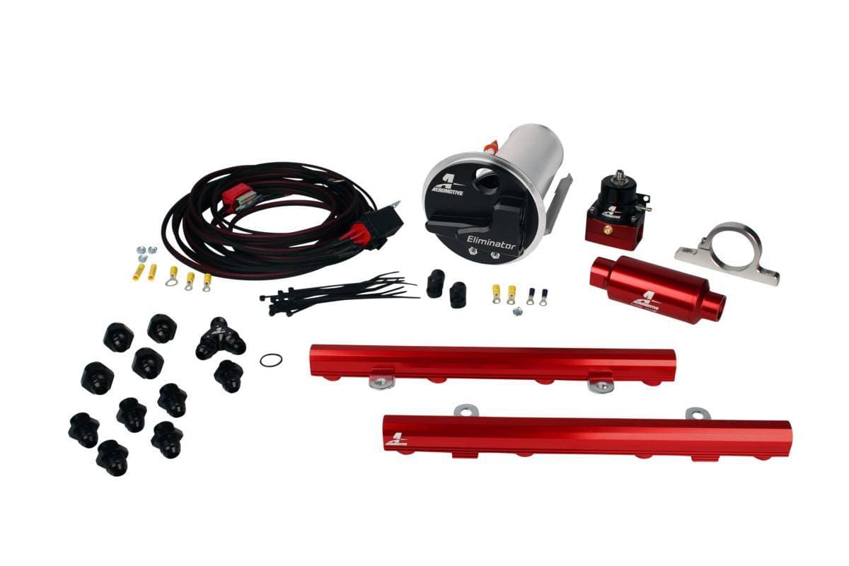 Aeromotive 2007-2012 Ford Mustang GT500 with 5.0L Coyote Engine Swaps Eliminator Fuel System - Race Fuel Rated