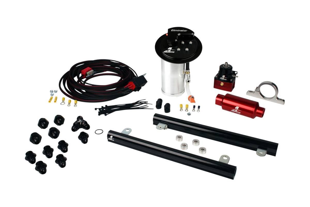 Aeromotive 2010-2013 Ford Mustang GT with 5.4L Cobra Jet Engine Swaps Eliminator Fuel System