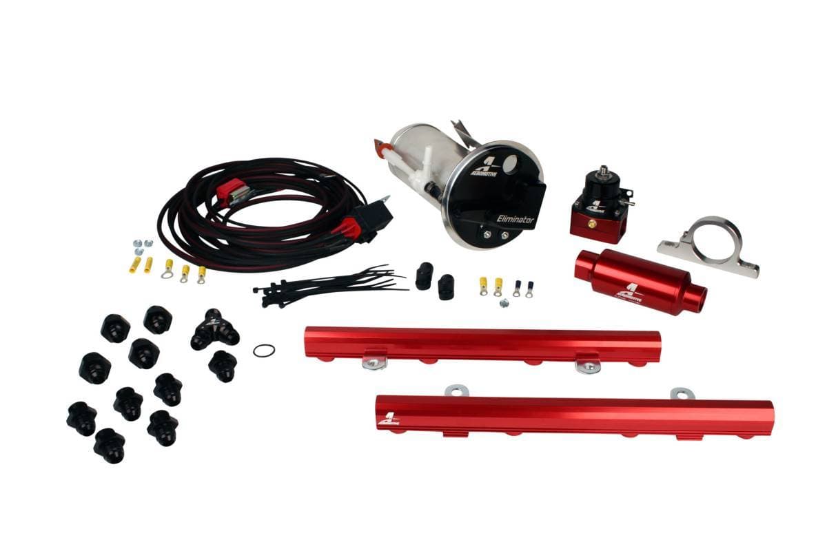 Aeromotive 2005-2009 Ford Mustang 4.6L 3V Complete Eliminator Fuel System - Race Fuel Rated