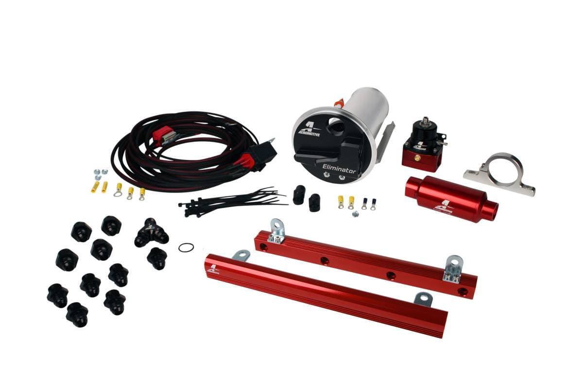 Aeromotive 2007-2012 Ford Mustang GT500 Complete Eliminator Fuel System - Race Fuel Rated