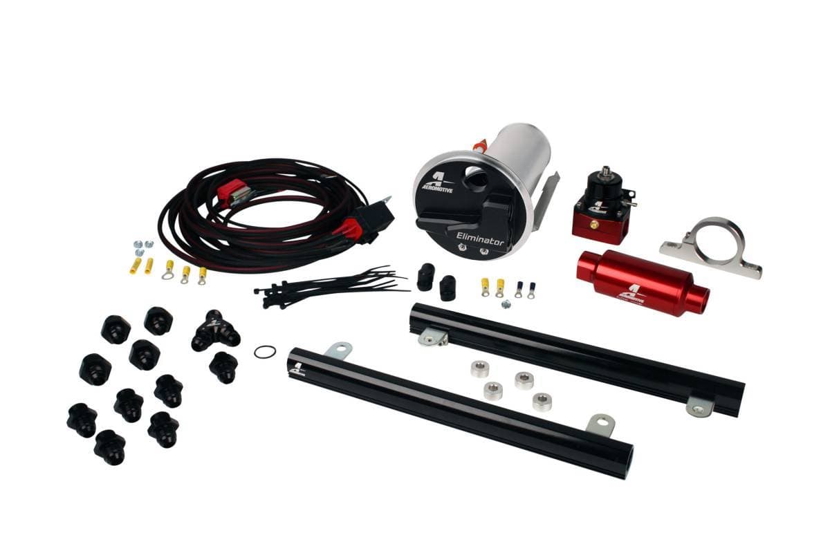 Aeromotive 2007-2012 Ford Mustang GT500 with 5.4L Cobra Jet Engine Swaps Eliminator Fuel System - Race Fuel Rated