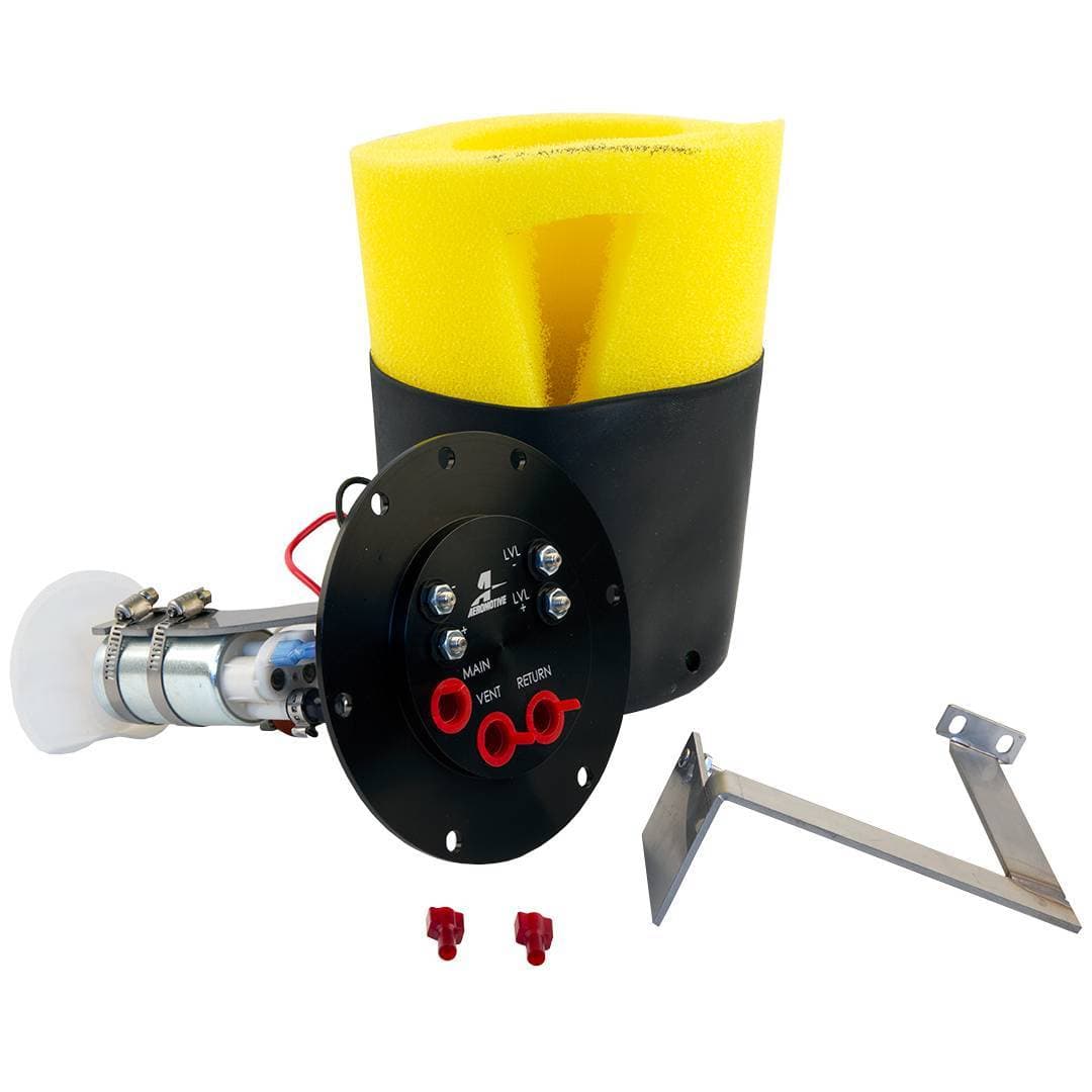 Aeromotive Fuel Pump Phantom 200 Direct Drop-In Yamaha YXZ 1000R Gasoline compatible. Requires bypass style regulator with return line. Requires AN-06 fuel lines and high-flow filtration - 18316