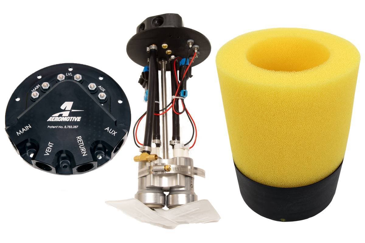 Aeromotive Dual 450LPH Drop-In Fuel Pump Kit 05-18 Chevy Truck