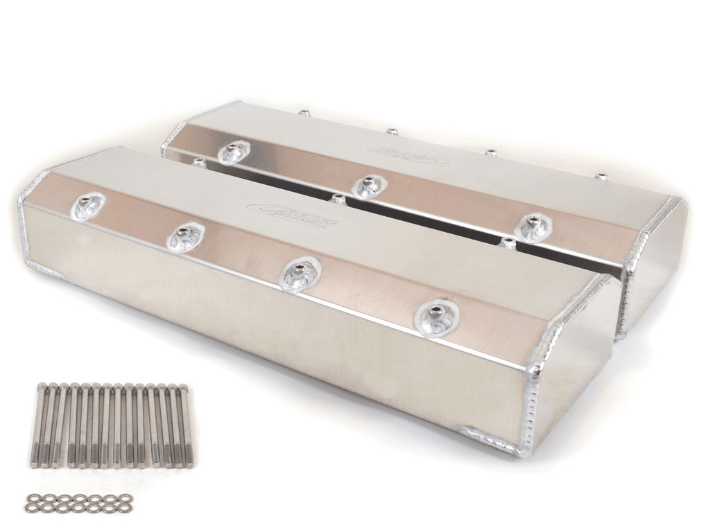 Canton Chevy BBC Fabricated Aluminum Valve Covers