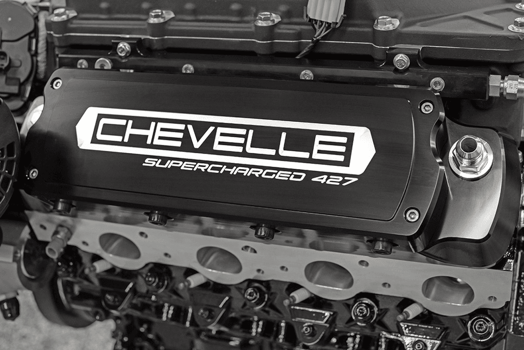 Wegner LS Billet Aluminum Compact Valve Covers W/ Coil Cover - Black