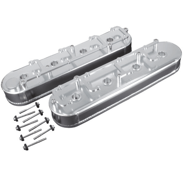 CVF LS Fabricated Tall Valve Covers W/ Coil Brackets