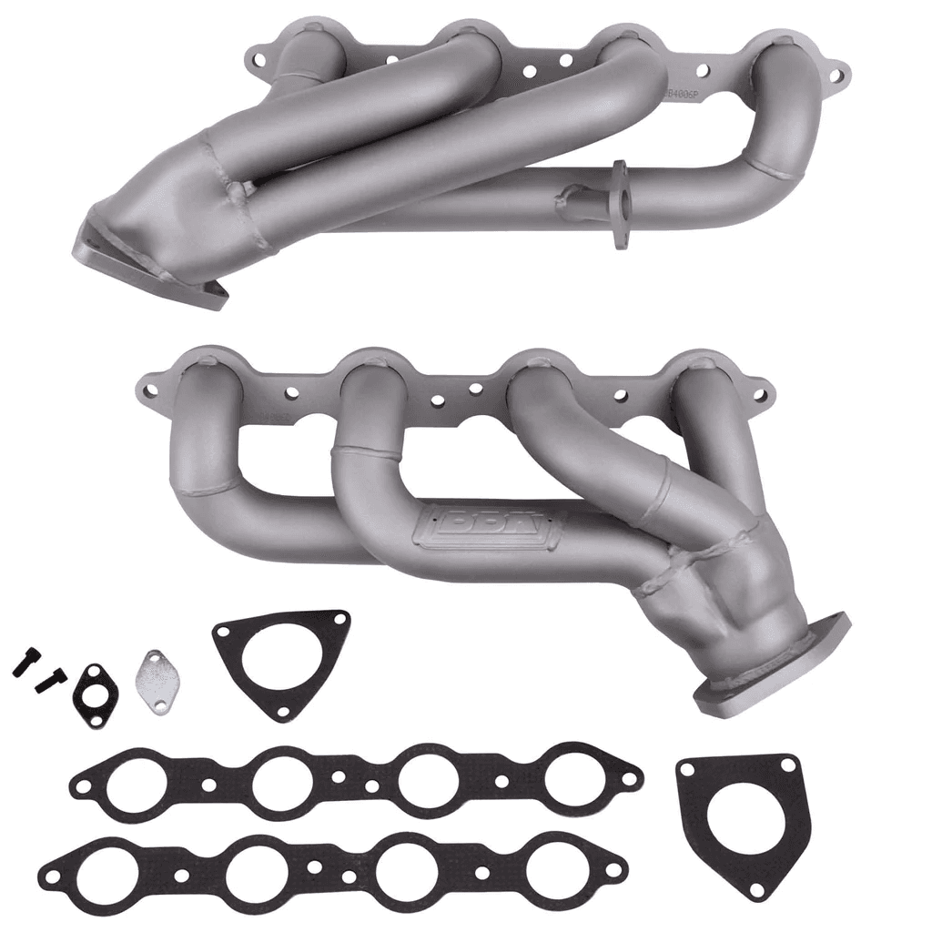 GM Truck/SUV 1999-2013 6.0L BBK Performance Titanium Ceramic Shorty Headers 1-3/4"