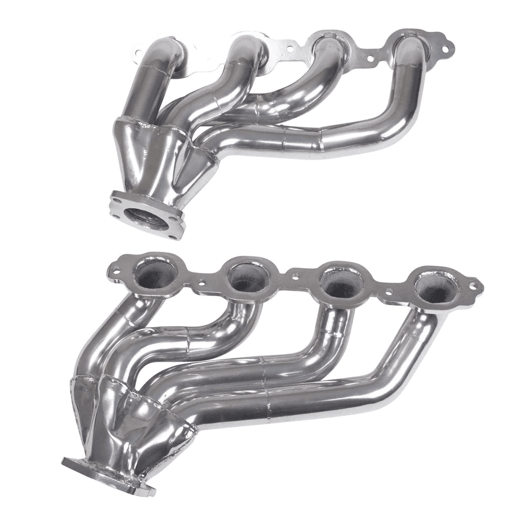 Chevy Camaro SS 2016-2023 LT1 BBK Performance Polished Silver Ceramic Shorty Headers 1-3/4"