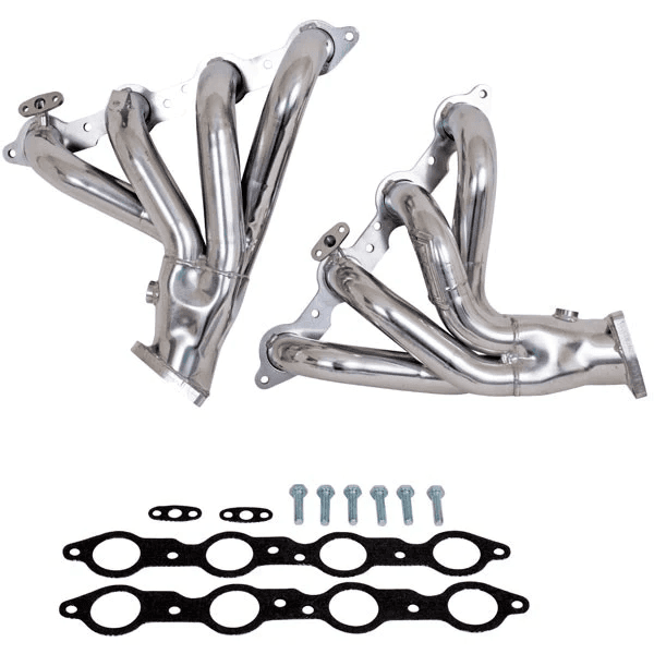 Chevy Corvette 1997-1999 LS1 5.7L BBK Performance Polished Silver Ceramic Shorty Headers 1-3/4"
