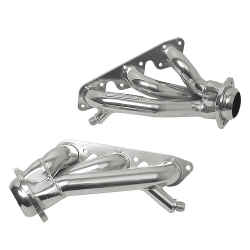 Ford Mustang 1999-2004 V6 BBK Performance Polished Silver Ceramic Shorty Headers 1-5/8"