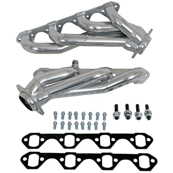Ford Mustang 1994-1995 V8 BBK Performance Polished Silver Ceramic Shorty Headers 1-5/8"
