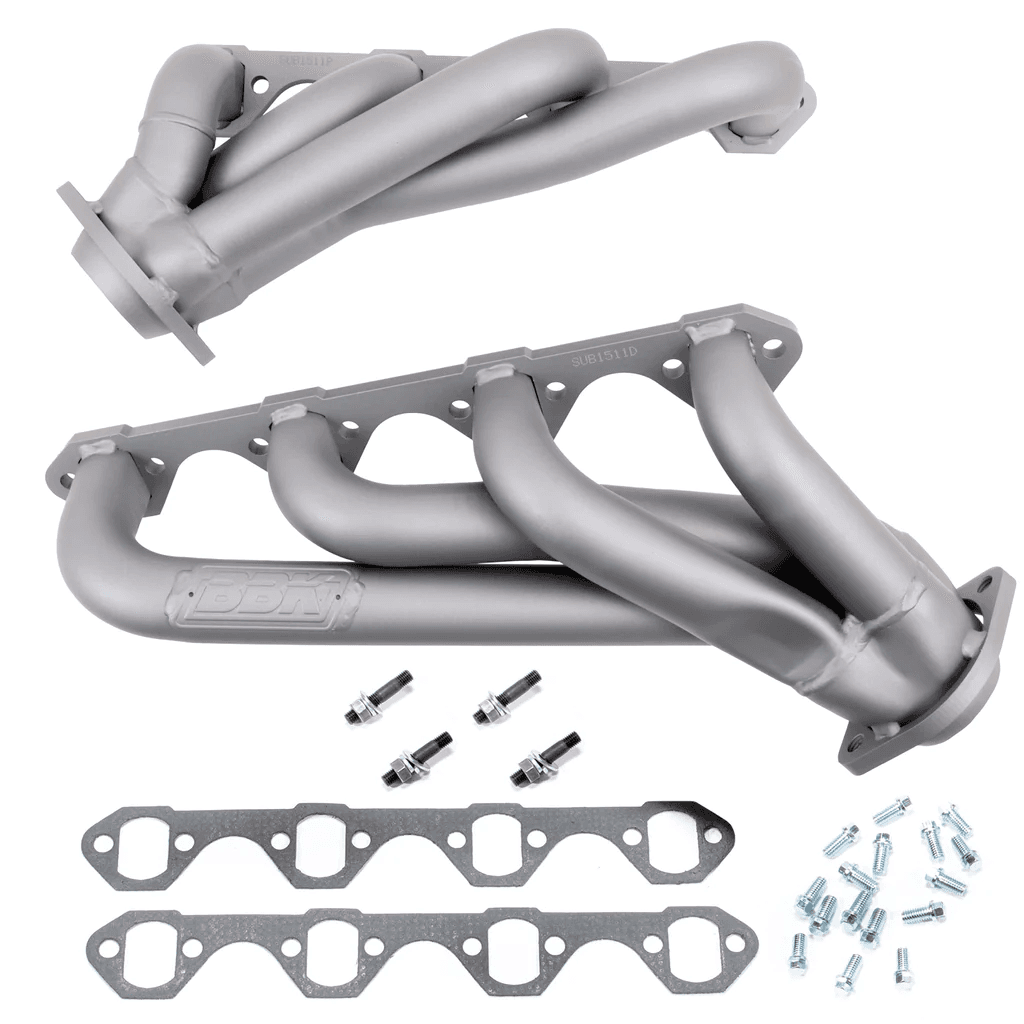 Ford Mustang 1979-1993 351W Swap BBK Performance Titanium Ceramic Shorty Headers 1-5/8"