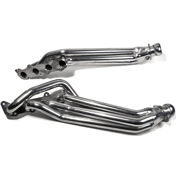 Ford Mustang 2011-2023 BBK Performance Polished Silver Ceramic Long Tube Headers 1-7/8"